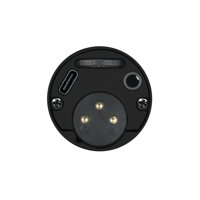 Audio-Technica ATR2100x-USB, vista del micrófono