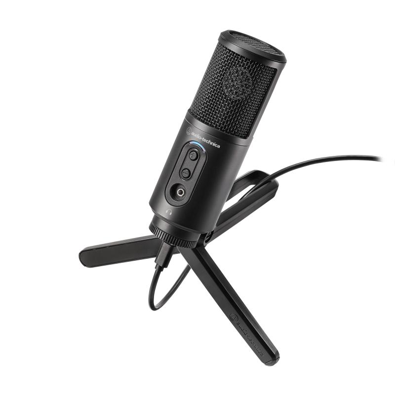 Audio-Technica ATR2500x-USB, vista del micrófono