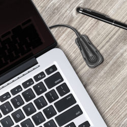 Audio-Technica ATR4650-USB, detalle del micrófono
