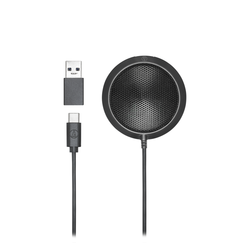 Audio-Technica ATR4697-USB, vista del micrófono