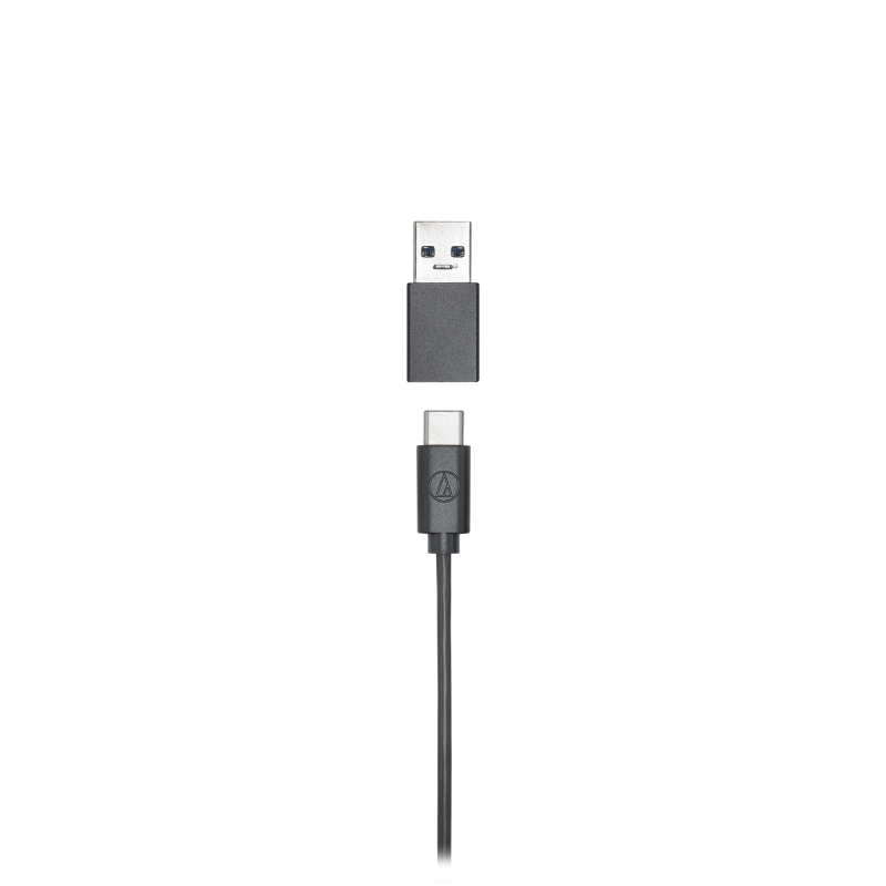 Audio-Technica ATR4750-USB, vista del micrófono