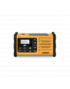 Radios de emergencia y de obra
