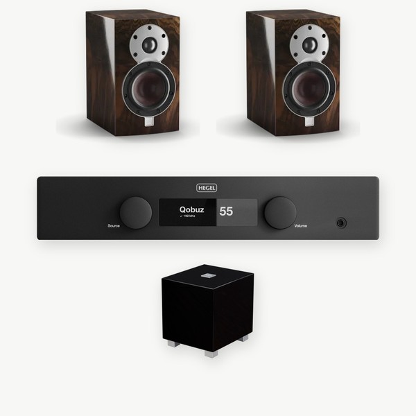Dali Menuet SE, Hegel H150 y REL T/Zero MKIII — equipo hi-fi para espacios pequeños