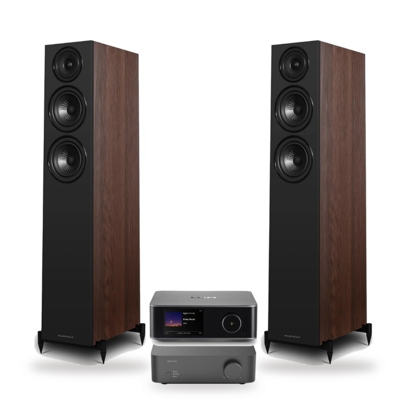 Equipo con Wharfedale Diamond 12.3i y electrónica WiiM