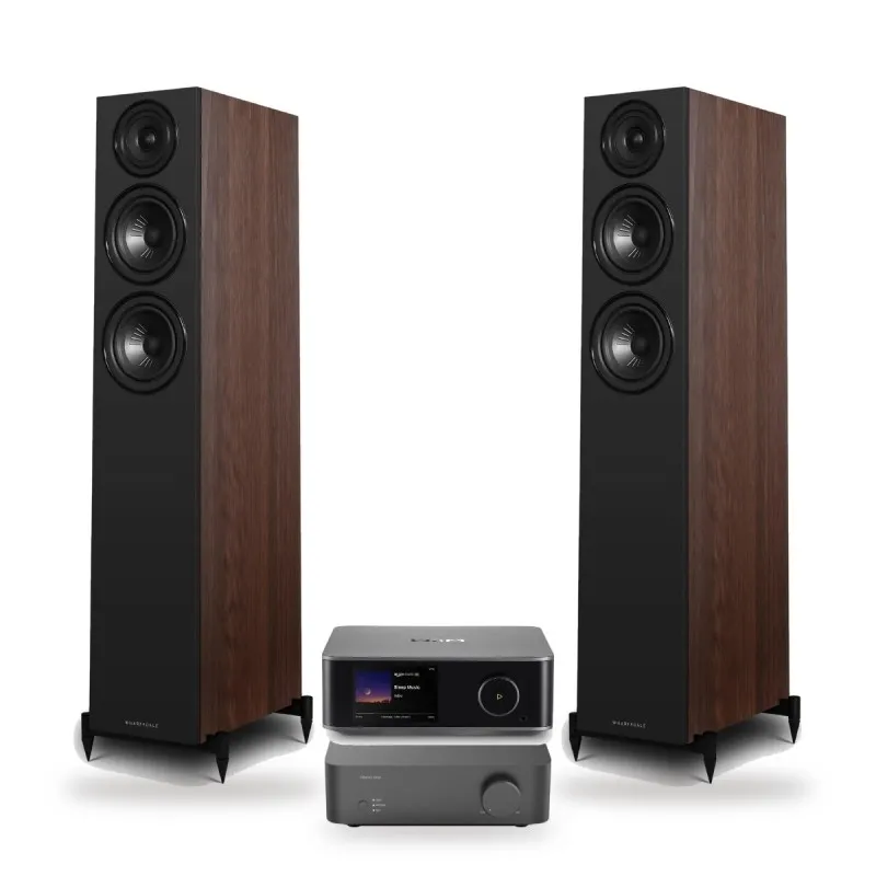 Equipo con Wharfedale Diamond 12.3i y electrónica WiiM